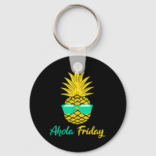 Aloha Friday Pineapple Summer Fruit Pineapple Key Ring