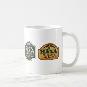 Aloha from Hana, Paia, Makawao & Lahaina Coffee Mug