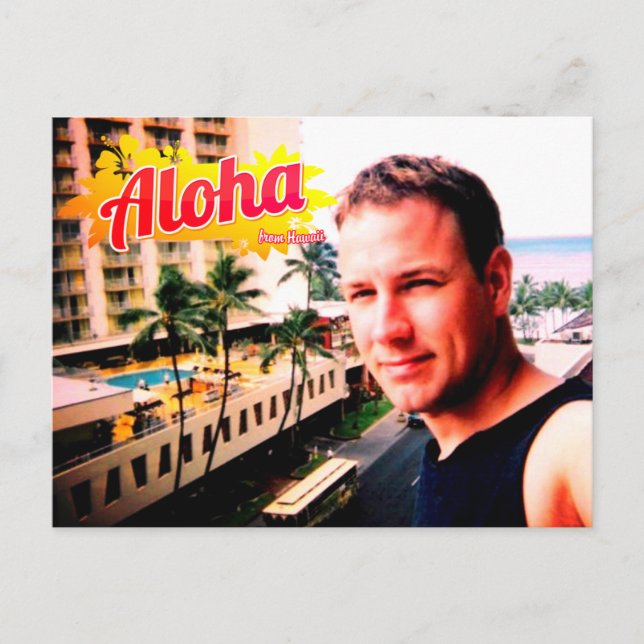 Aloha from Hawaii Postcard (Front)