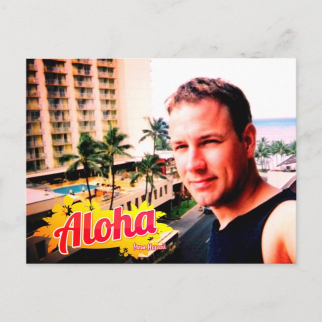 Aloha from Hawaii Postcard (Front)