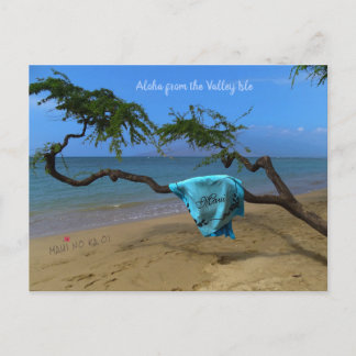 Aloha from Maui Postcard