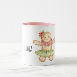 Aloha Gingerbread Cookie Mug