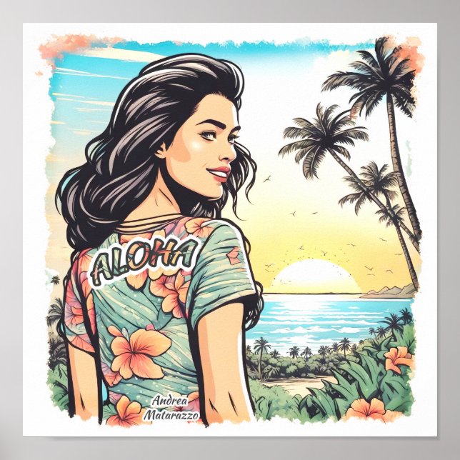Aloha Girl Poster (Front)
