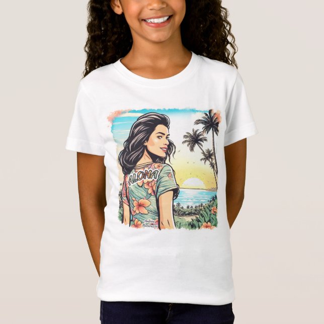 Aloha Girl T-Shirt (Front)