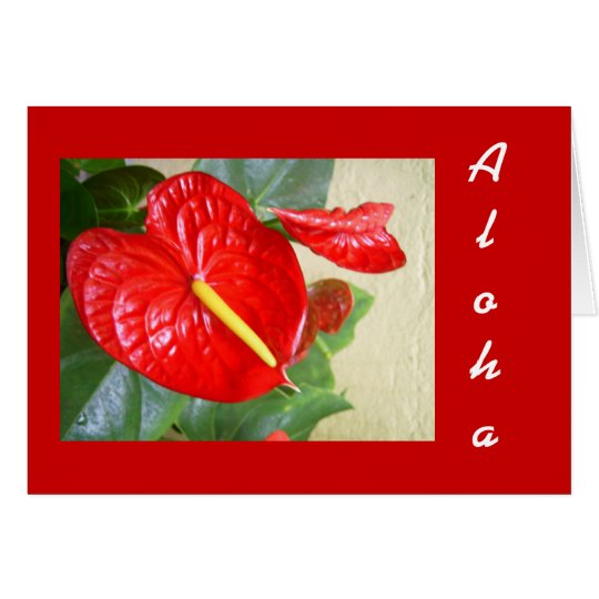 Aloha Greeting Card