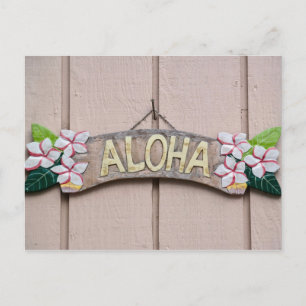 Aloha Greeting Postcard