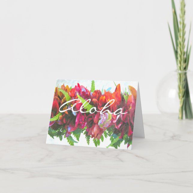 Aloha Haku Card (Front)