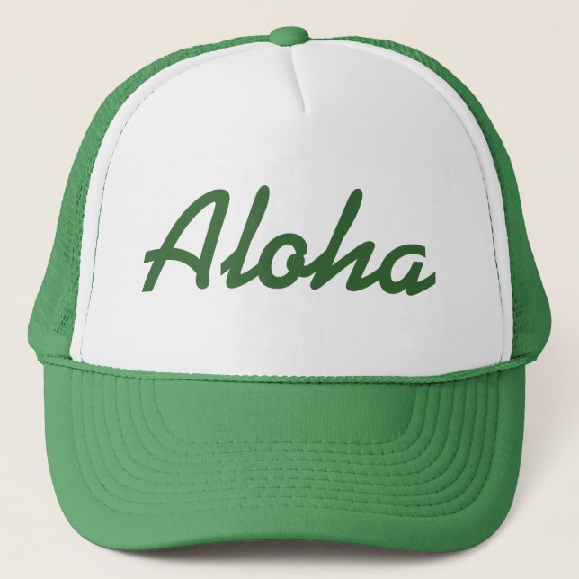 Aloha Hat Green (Front)