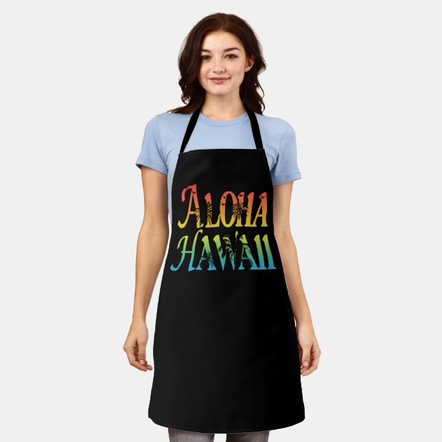Aloha Hawaii Apron (Worn)