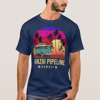 Aloha Hawaii  Banzai Pipeline Surf Van Vintage T-Shirt