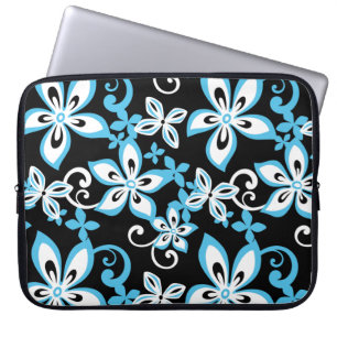 ALOHA HAWAII (BLACK/BLUE) LAPTOP SLEEVE