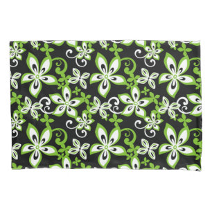 ALOHA HAWAII (BLACK/LIME) PILLOWCASE