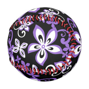 ALOHA HAWAII (BLACK/PURPLE) BASEBALL