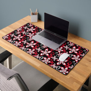 ALOHA HAWAII (BLACK/RED) DESK MAT