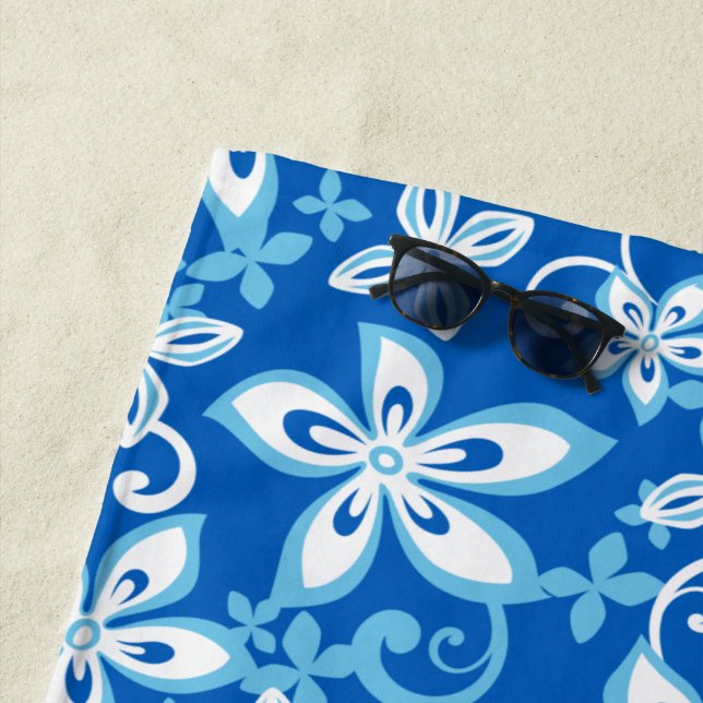 ALOHA HAWAII (BLUE x 2) Beach Towel (In Situ)