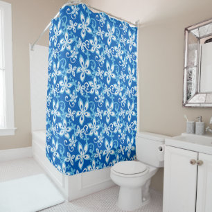 ALOHA HAWAII (BLUES) Shower Curtain