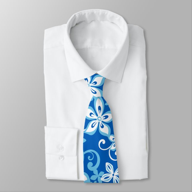 ALOHA HAWAII (BLUES) TIE (Tied)
