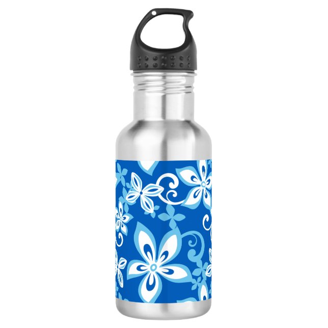 ALOHA HAWAII (BLUES) Water Bottle (Front)