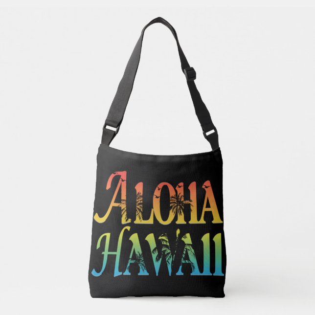 Aloha Hawaii Crossbody Bag (Front)