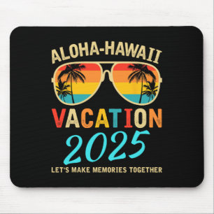 Aloha Hawaii Family Trip 2025 Making Memories Vaca Mouse Mat