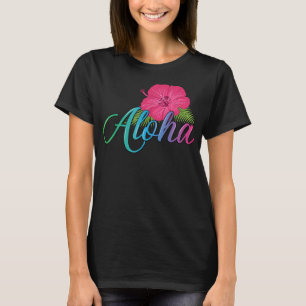 Aloha Hawaii from the island - Feel the Aloha Flow T-Shirt