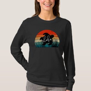 Aloha Hawaii Hawaiian Island Sea Turtle T-Shirt