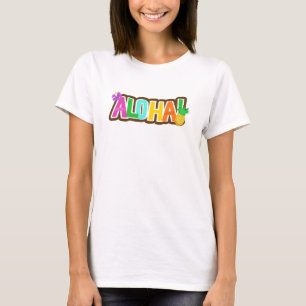 Aloha Hawaii Hawaiian Island Surfing Tropical T-Shirt