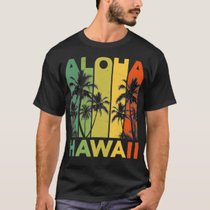 Aloha Hawaii Hawaiian Island T shirt Vintage