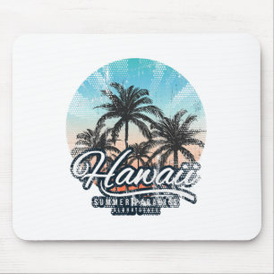 Aloha Hawaii Hawaiian Tee Beach Vacation Costume L Mouse Mat