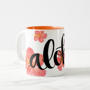 Aloha Hawaii Hibiscus Mug