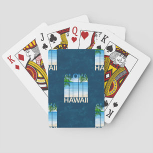 Aloha Hawaii Island Summer Islands Playing Cards