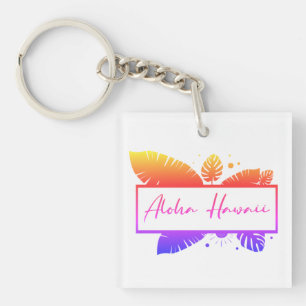 Aloha Hawaii Key Ring
