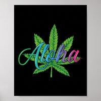 Aloha Hawaii Leaf From The Island - Aloha Spirit