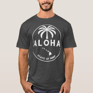 Aloha Hawaii Palm Tree - Feel the Aloha Hawaiian S T-Shirt