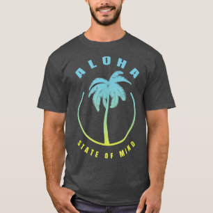 Aloha Hawaii Palm Tree Feel the Aloha Hawaiian Sp T-Shirt