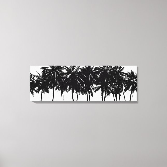 Aloha Hawaii Palm Trees Tropics Travel Canvas Print (Front)