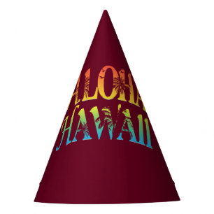 Aloha Hawaii Party Hat