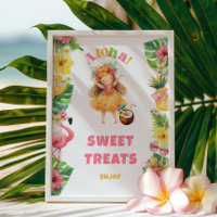 Aloha hawaii party Sweets and treats