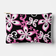 ALOHA HAWAII PATTERN IN BLACK/PINK