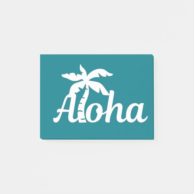 Aloha Hawaii Post-it Notes (Front)