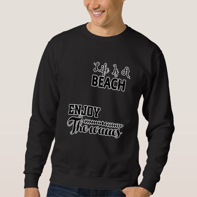 Aloha Hawaii  Retro Vintage Sunset Sweatshirt (Front)