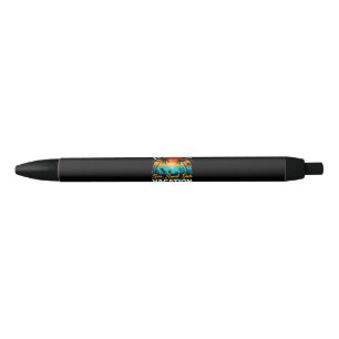 Aloha Hawaii Sea Sand Sun 2026 Black Ink Pen