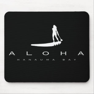 Aloha Hawaii Stand Up Paddling Mouse Mat