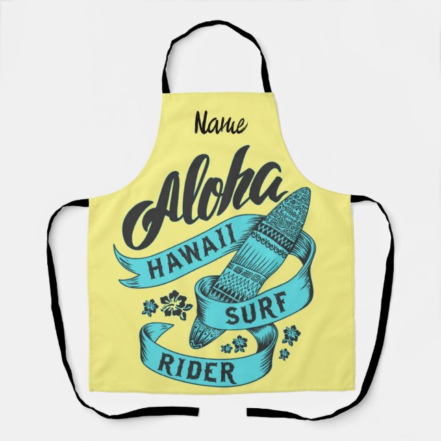 Aloha Hawaii Surf Rider Thunder_Cove Apron (Front)
