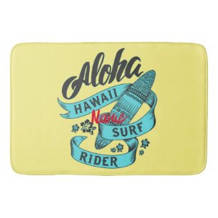 Aloha Hawaii Surf Rider Thunder_Cove Bath Mat