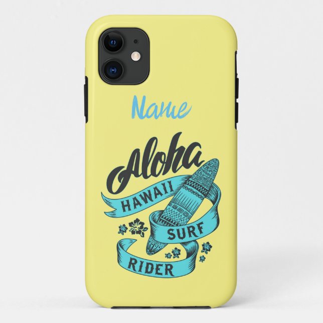 Aloha Hawaii Surf Rider Thunder_Cove Case-Mate iPhone Case (Back)