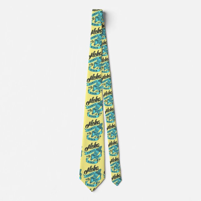 Aloha Hawaii Surf Rider Thunder_Cove Tie (Front)
