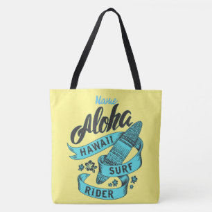 Aloha Hawaii Surf Rider Thunder_Cove Tote Bag