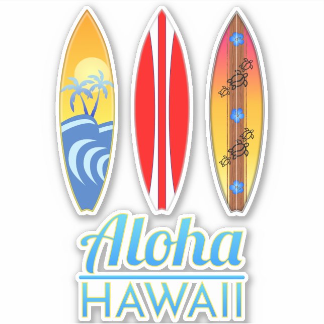 Aloha Hawaii Surfboards (Front)