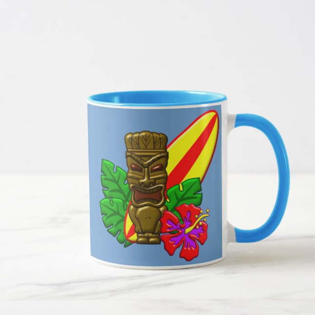 Aloha Hawaii Surfer Mug (Right)